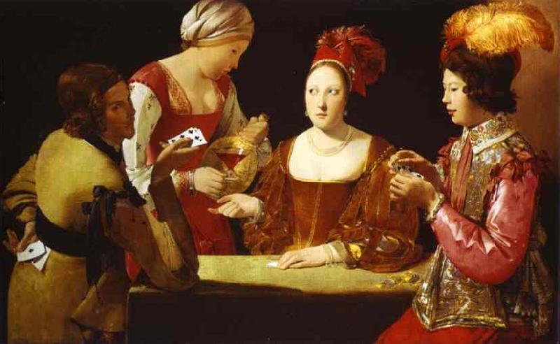 Georges de La Tour The Cheat with the Ace of Clubs